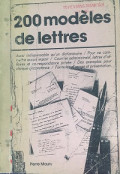 200 Modèles De Lettres