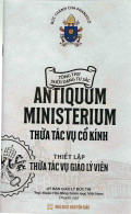 Tông Thư Dưới Dạng Tự Sắc Antiquum Ministerium - Thừa Tác Vụ Cổ Kính