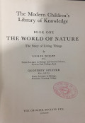 The World of nature