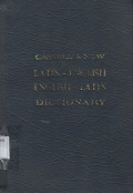 Cassell's new Latin-English English-Latin Dictionary