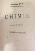 Chimie - Premiere C et Moderne (N 247)