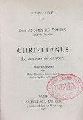 Christianus (Le caractère du chrétien)