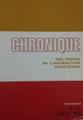 Chronique - Dé Frères De L'instruction Chrétienne (N 271 - Juillet 1972)