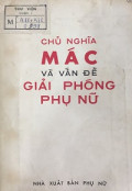 Chủ nghĩa Mác và vấn đề giải phóng phụ nữ