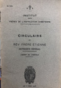 Circulaire du Rév Frère Étienne