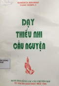 Dạy thiếu nhi cầu nguyện