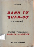 Danh từ quân sự Anh - Việt