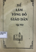 Để làm tông đồ giáo dân (t1)