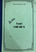 Dự thảo - Luật chỉ huy