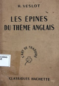 Les Épines Du Thème Anglais