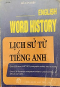 English Word history