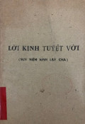 Lời kinh tuyệt vời (Suy niệm kinh Lạy Cha)