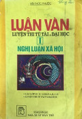 Luận văn luyện thi tú tài (t1): Nghị luận xã hội