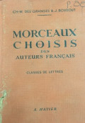 Morceaux Choisis des Auteurs Francais