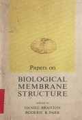 Papers on Biological membrane structure