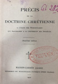 Précis De La Doctrine Chrétienne