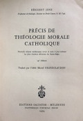 Précis de Theologie morale Catholique