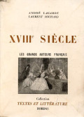 XVIIIe Scìecle (t4): Les grands auteurs Francais du Programme