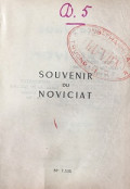 Souvenir Du Noviciat