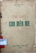 Tại sao con mến Mẹ (t2)