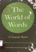 The World of Words a Language Reader