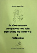 Tài liệu bồi dưỡng: Tìm về nét chân dung của Chị trưởng Cộng đoàn trong vai trò đào tạo các Tu sĩ và Thường huấn