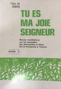 Tu Es Ma Joie Seigneur (Année A)