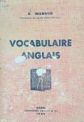 Vocabulaire Anglais