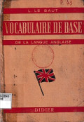 Vocabulaire de base de la langue anglaise