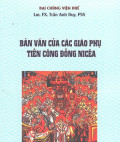 Bản văn của các Giáo phụ tiền công đồng Nicêa