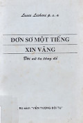 Đơn sơ một tiếng xin vâng
