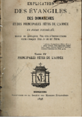 Explication Des Evangiles (t4)