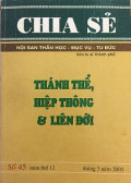 Chia sẻ - Nội san Thần học - Mục vụ - Tu đức - Thánh Thể, Hiệp thông và Liên đới - s45