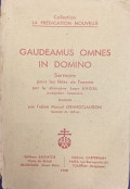 Gaudeamus Omnes In Domino