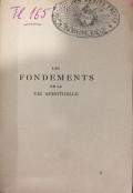 Les Fondements De La Vie Spirituelle